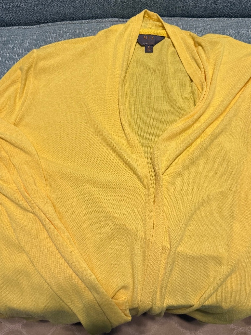 Yellow Cardigan sweater
